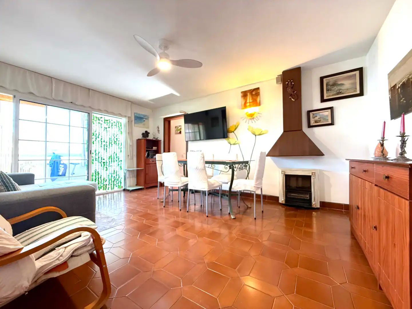 Sala de estar de Piso en venta en Cambrils con Terraza y Amueblado