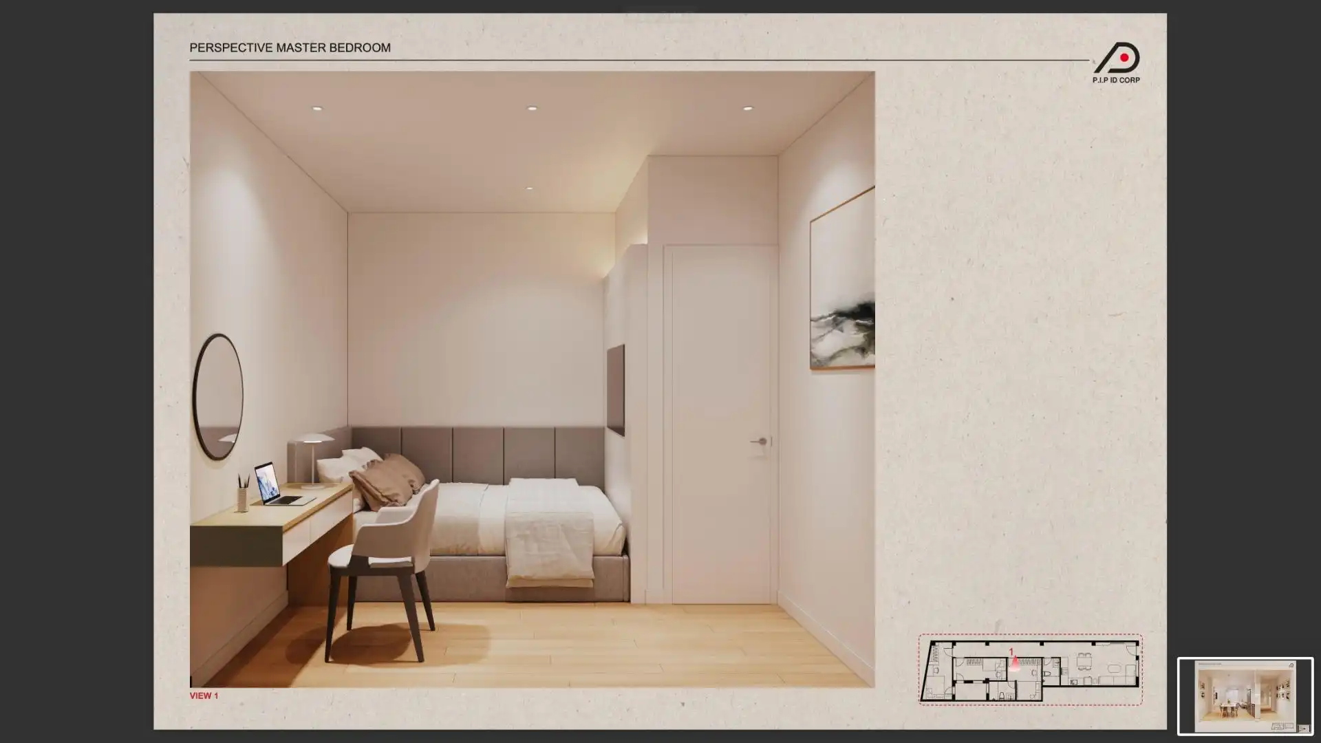 Bedroom of Flat for sale in Aspe  with Heating