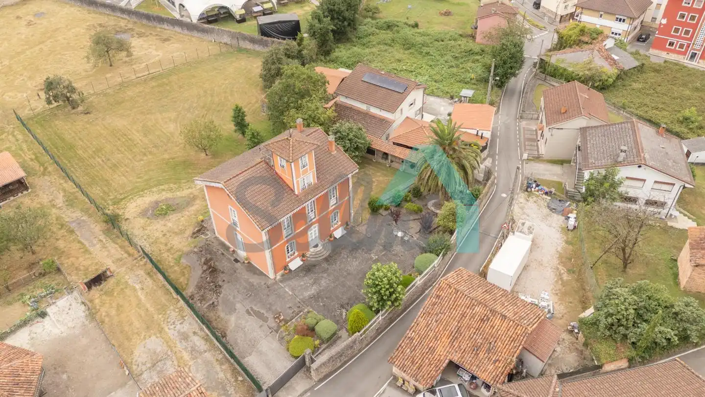 Vista exterior de Casa o chalet en venta en Ribera de Arriba con Jardín privado, Terraza y Balcón