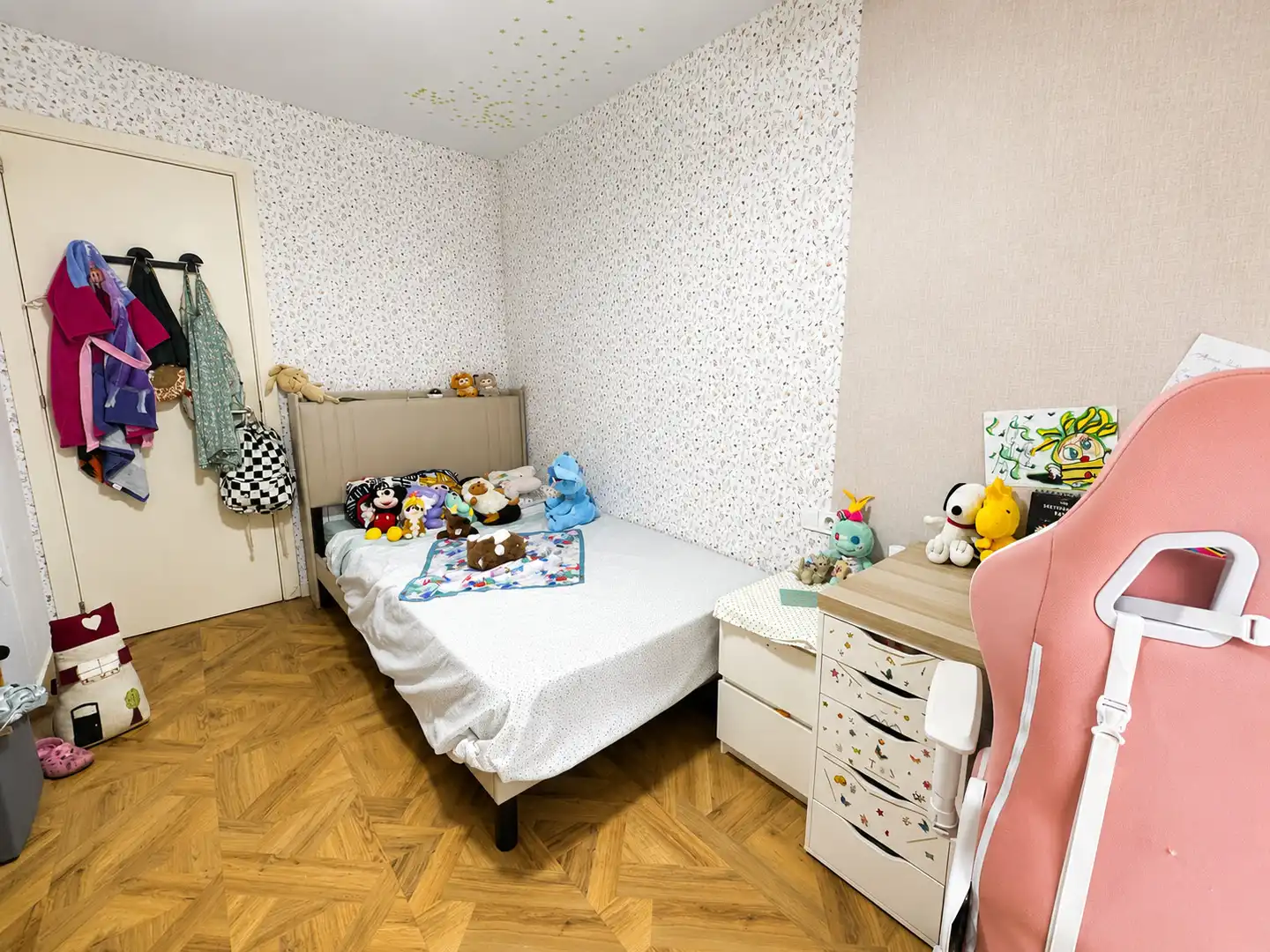 Bedroom of Ground floor for sale in Sabadell  with Air Conditioner, Parquet flooring and Terrace