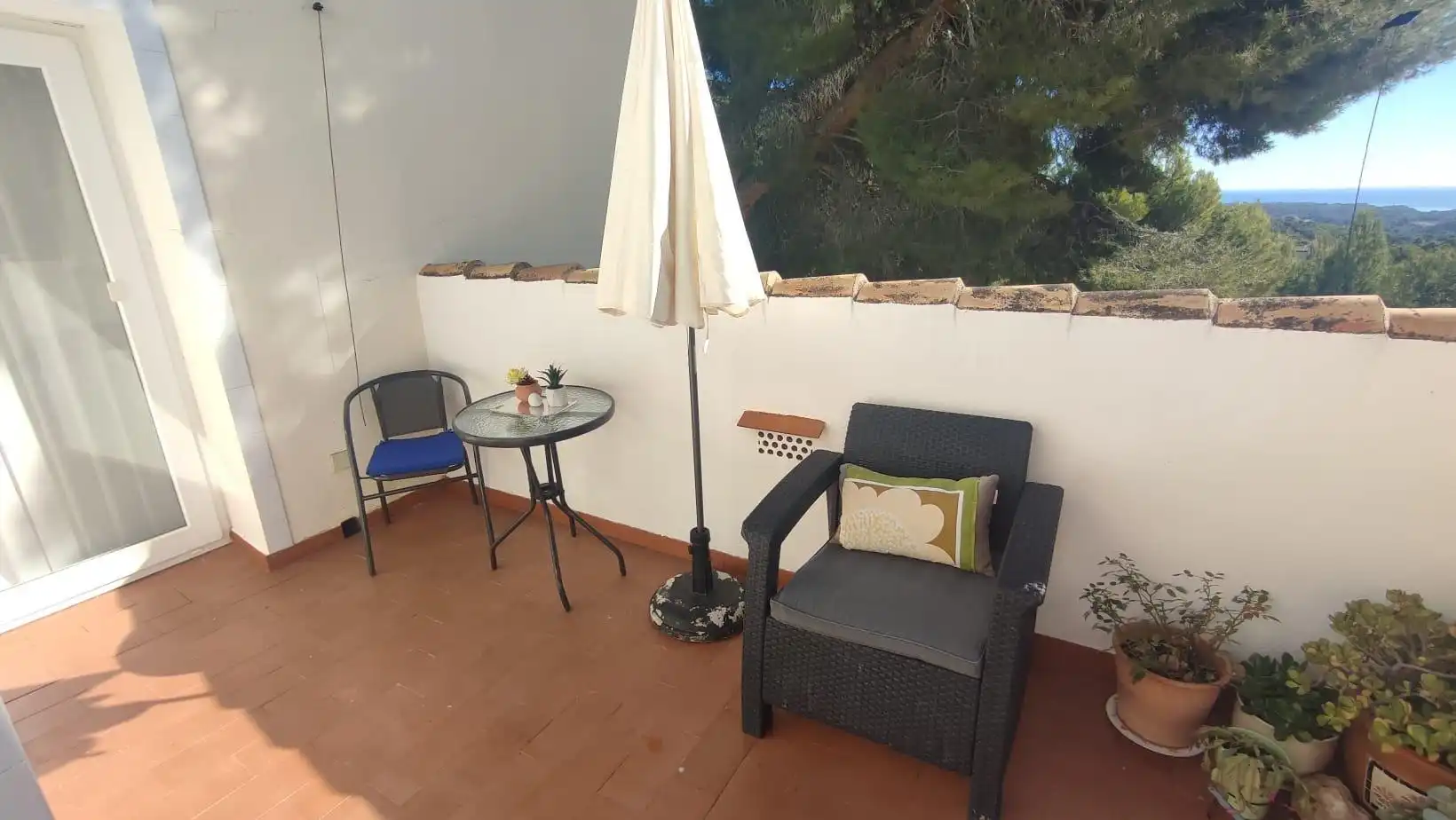 Terraza de Casa o chalet en venta en Altea con Aire acondicionado, Jardín privado y Terraza