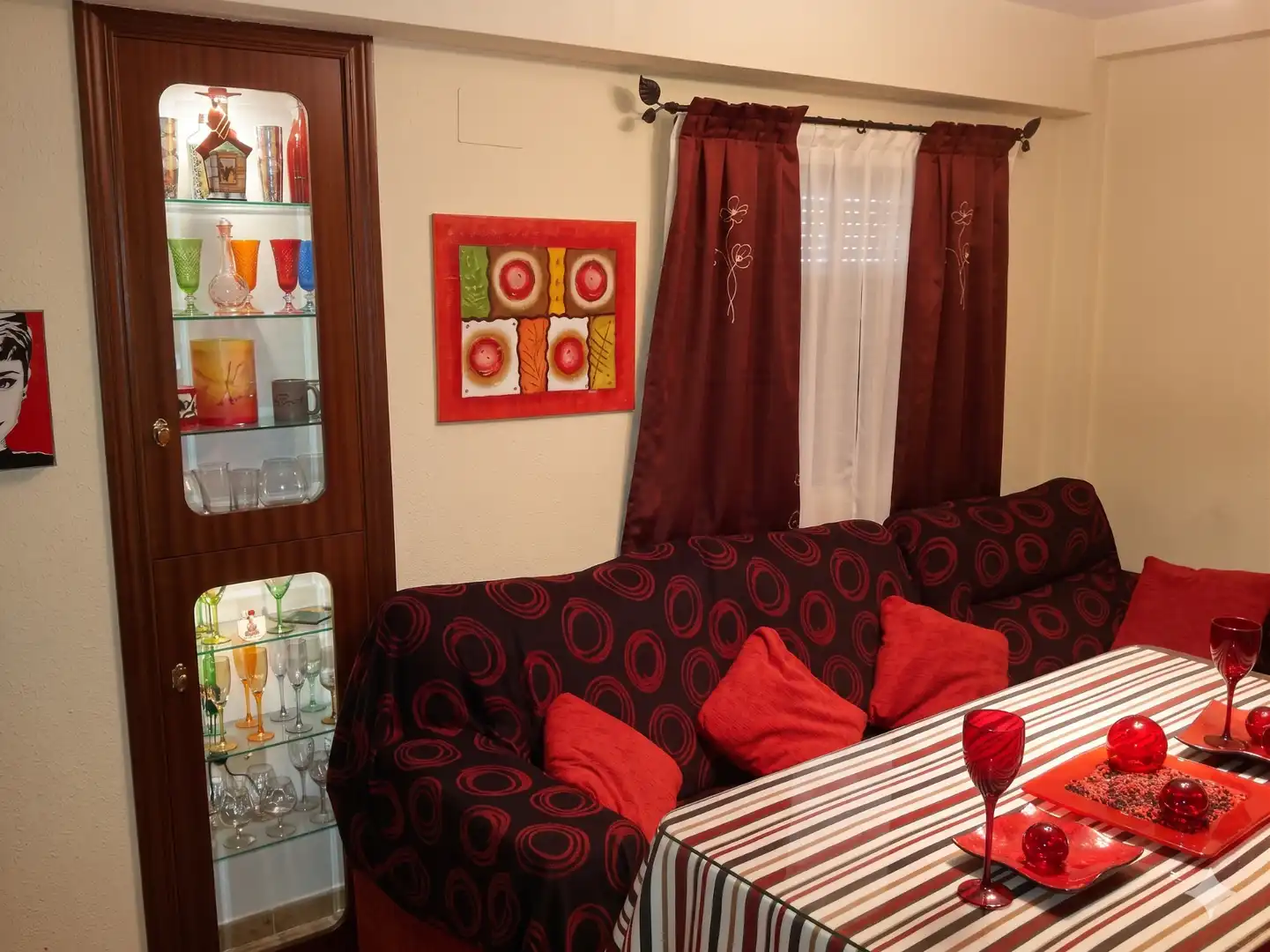 Dining room of Attic for sale in Córdoba  with Air Conditioner, Terrace and Furnished