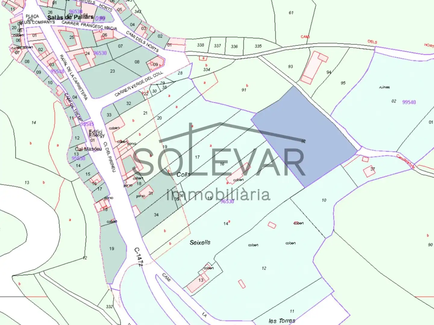 Terreno en venta en Salàs de Pallars
