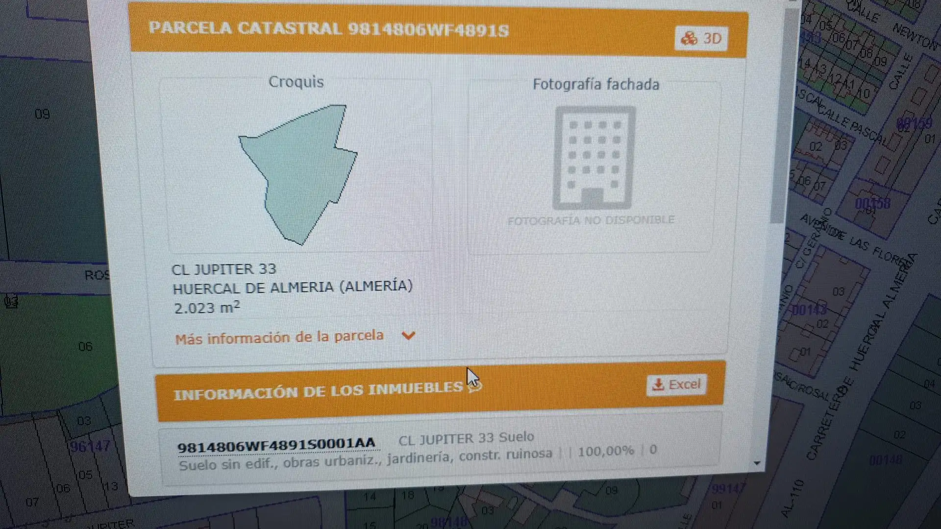 Terreno industrial en venta en Huércal de Almería