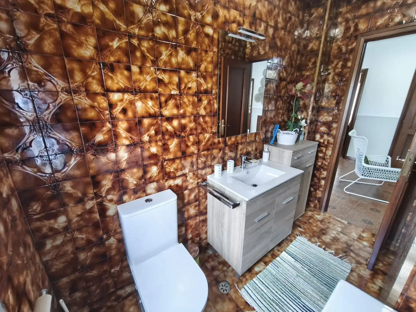 Baño de Casa o chalet en venta en Rianxo con Calefacción y Balcón