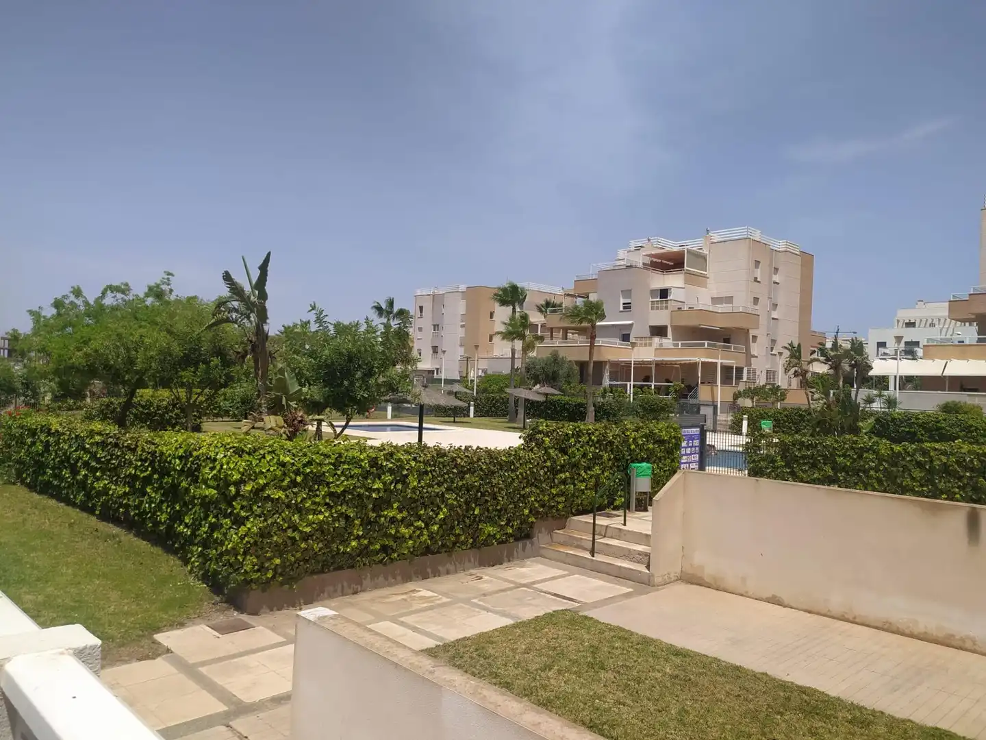 Außenansicht von Dachboden zur Miete in Almería mit Klimaanlage, Terrasse und Möbliert