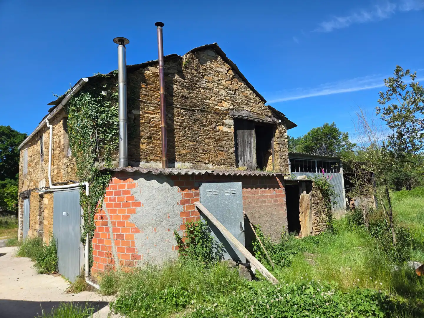 Vista exterior de Casa o xalet en venda en Vilalba amb Jardí privat i Traster