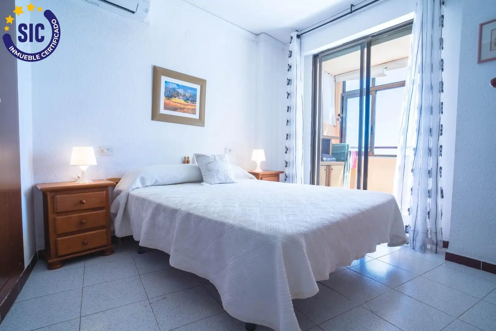 Schlafzimmer von Wohnungen zum Verkauf in Oropesa del Mar / Orpesa mit Klimaanlage, Terrasse und Möbliert