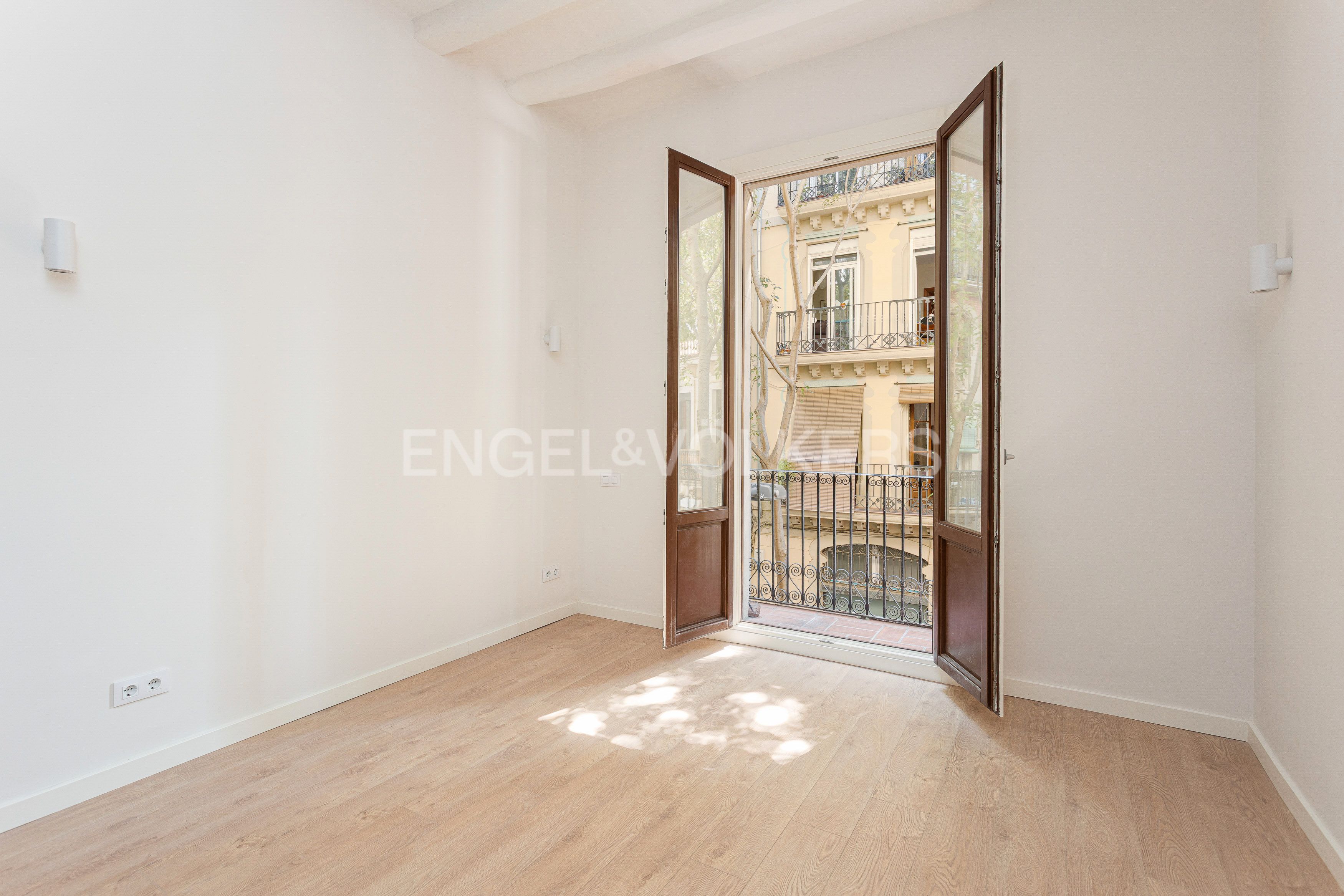 Dormitori de Apartament en venda en  Barcelona Capital amb Aire condicionat, Calefacció i Parquet