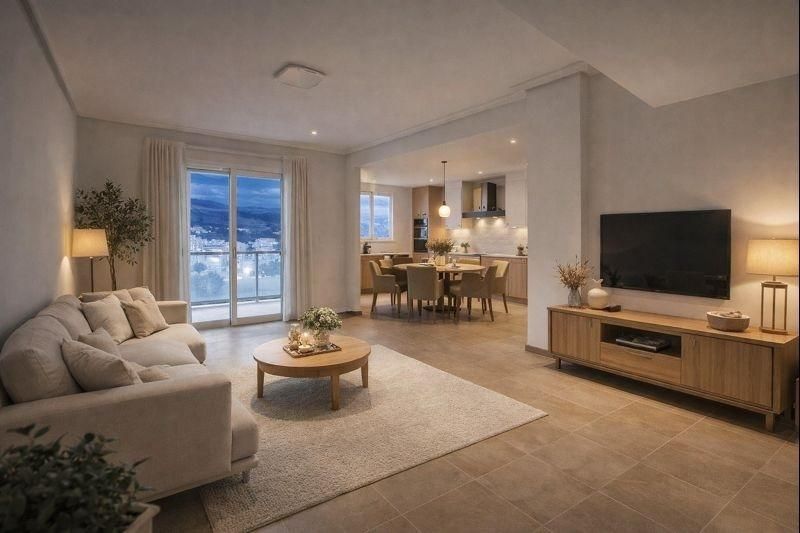 Living room of Flat for sale in  Murcia Capital  with Private garden, Terrace and Storage room