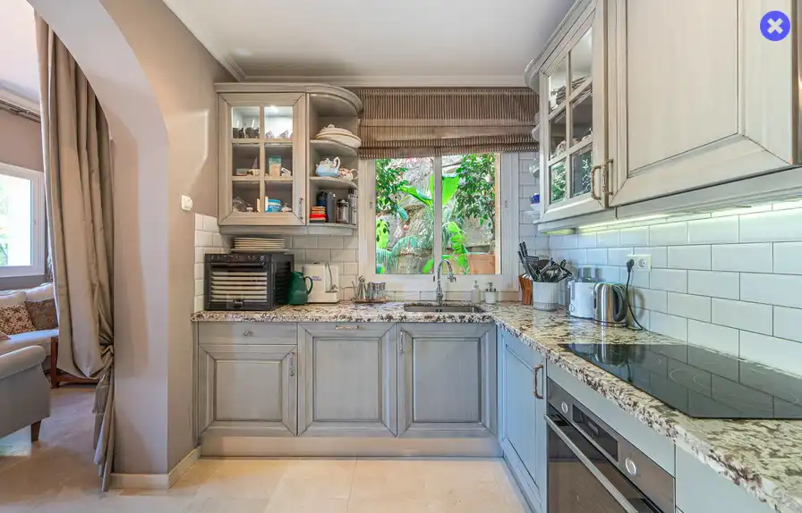 Cocina de Casa o chalet en venta en Istán con Aire acondicionado, Jardín privado y Piscina