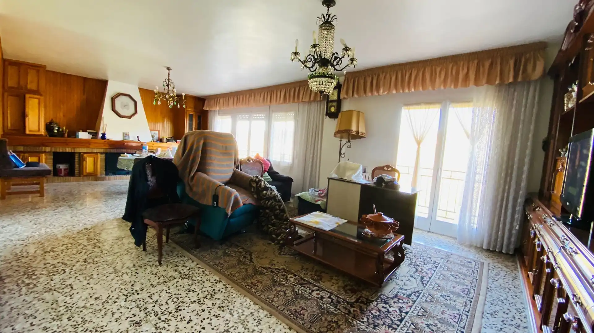 Sala de estar de Casa o chalet en venta en La Mata de Morella con Calefacción, Jardín privado y Terraza
