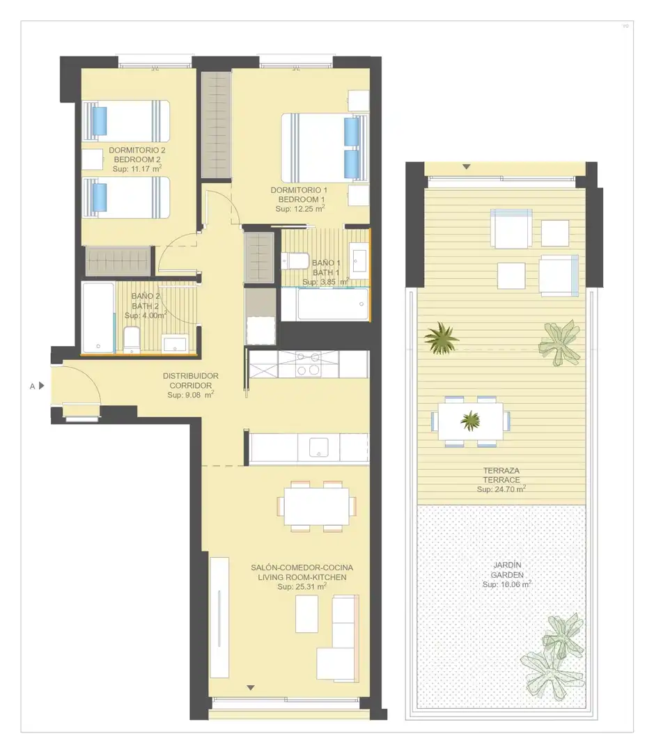Apartamento con piscina en venta en Orihuela Costa, imagen 39