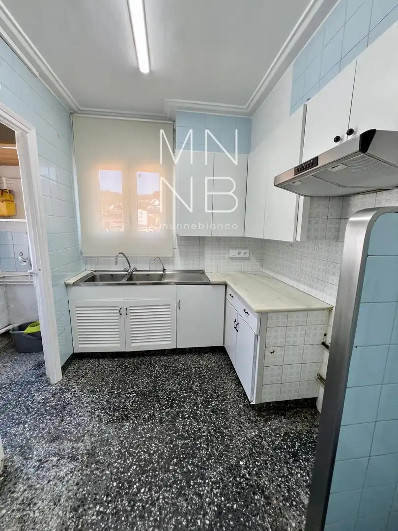 Kitchen of Flat for sale in Sant Andreu de Llavaneres  with Heating, Terrace and Furnished