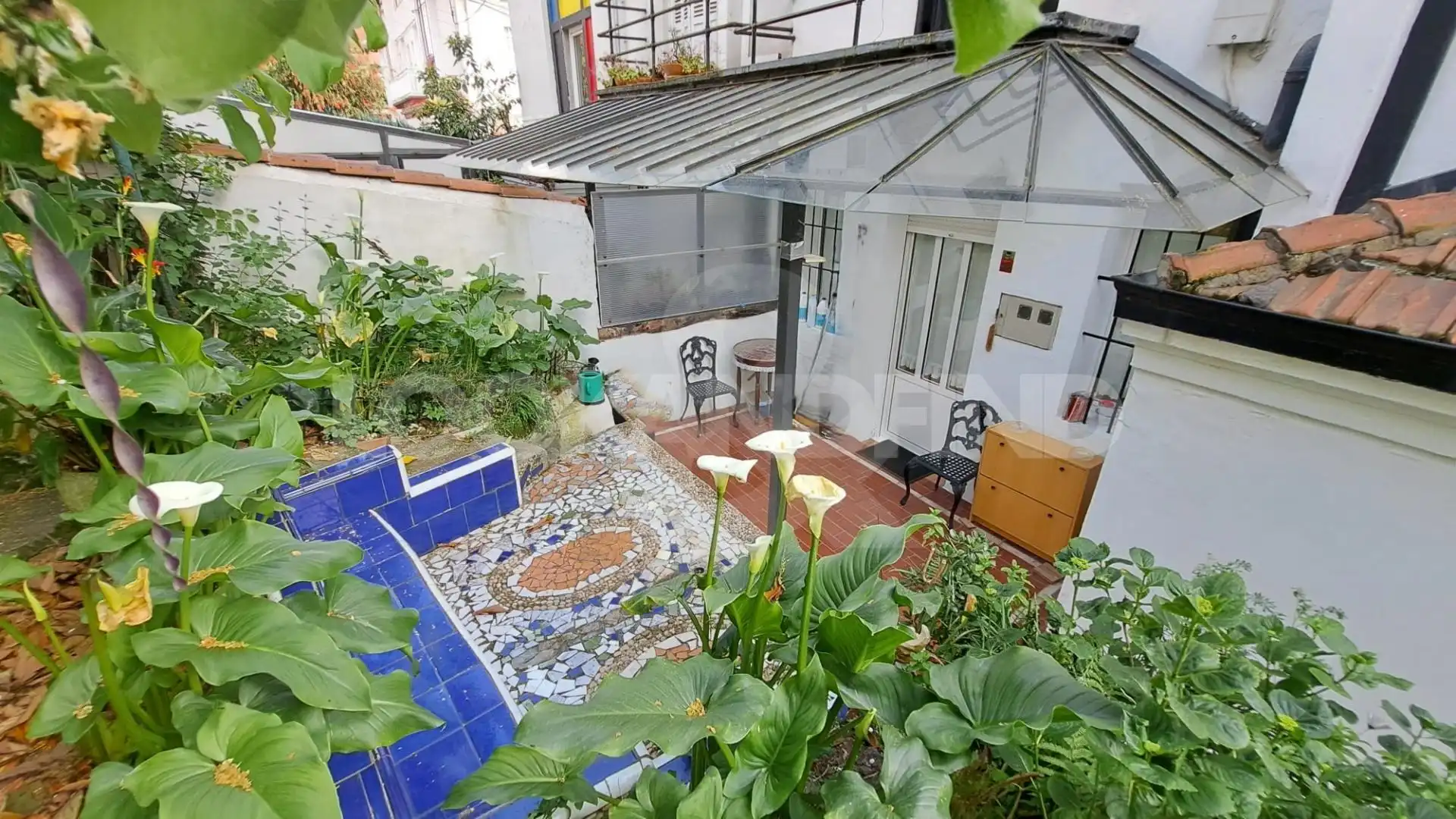 Terrassa de Casa o xalet en venda en Bilbao  amb Calefacció, Jardí privat i Terrassa