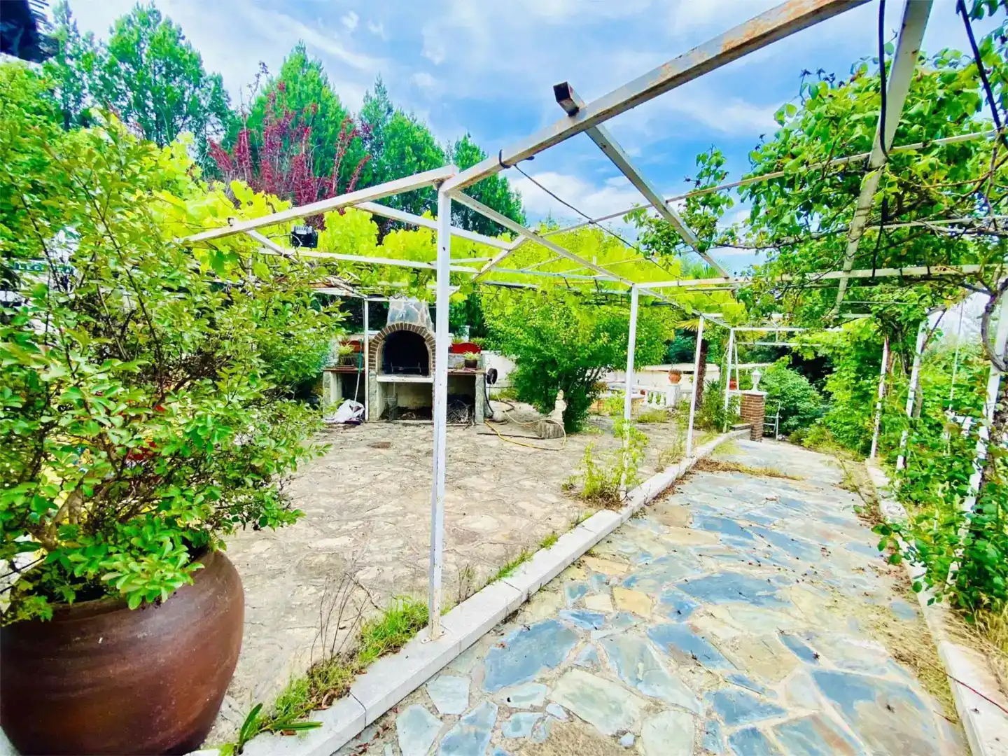 Jardí de Casa o xalet en venda en Villa del Prado amb Jardí privat, Piscina i Balcó