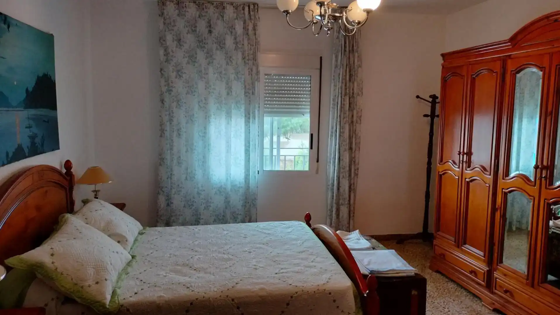 Schlafzimmer von Wohnung zur Miete in Cañaveral mit Klimaanlage, Möbliert und Ofen