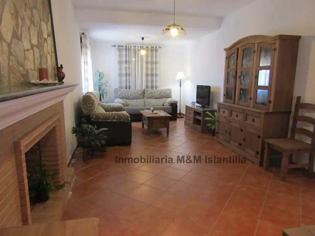Sala de estar de Casa o chalet en venta en Ayamonte con Jardín privado, Terraza y Amueblado