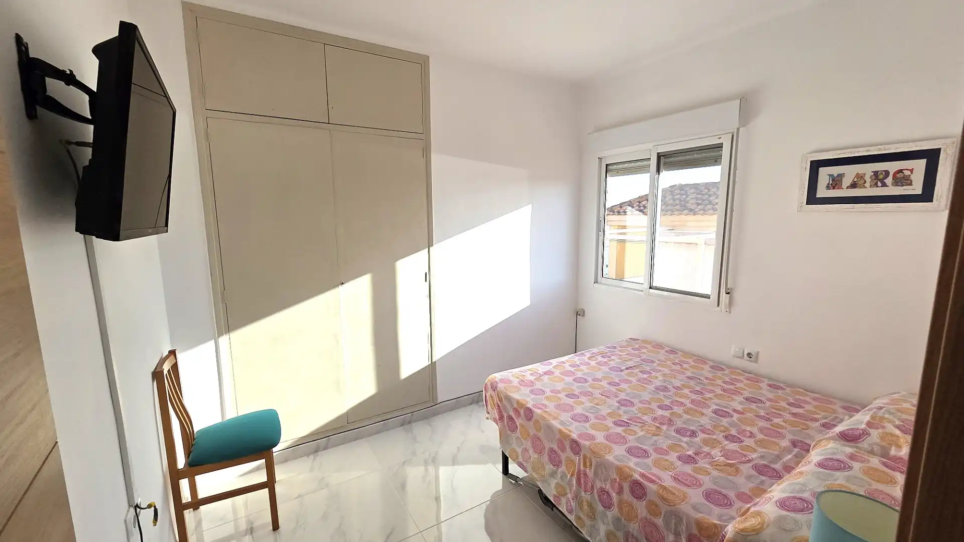 Bedroom of Flat for sale in Cartagena  with Terrace, Furnished and Oven