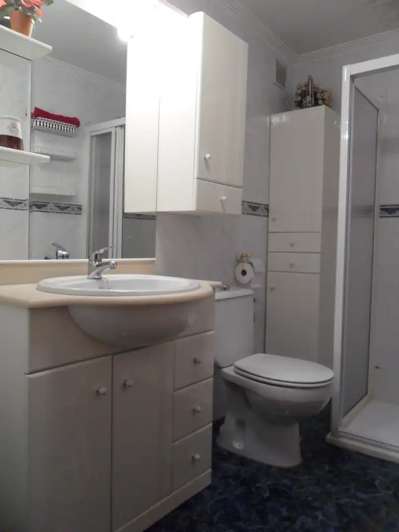 Baño de Piso de alquiler en Granada con Aire acondicionado, Calefacción y Terraza