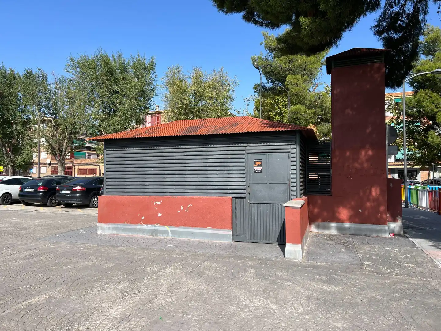 Außenansicht von Garage zur Miete in Getafe