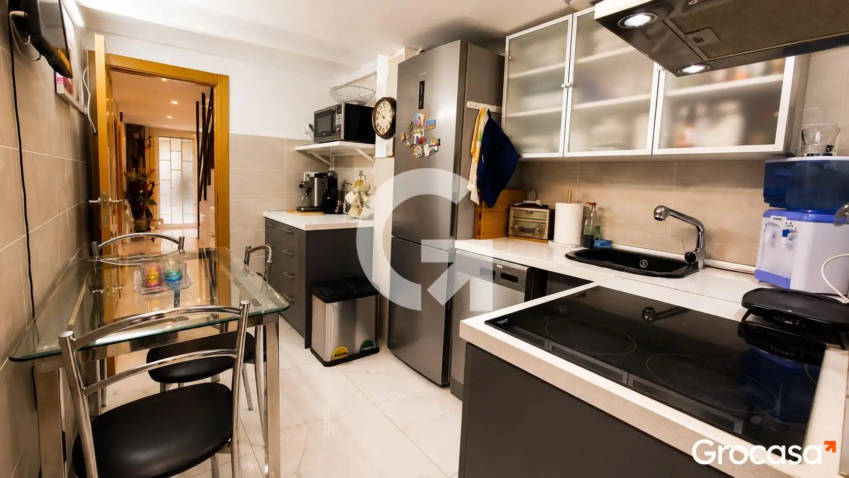 Kitchen of Flat for sale in Barcelona  with Air Conditioner and Heating