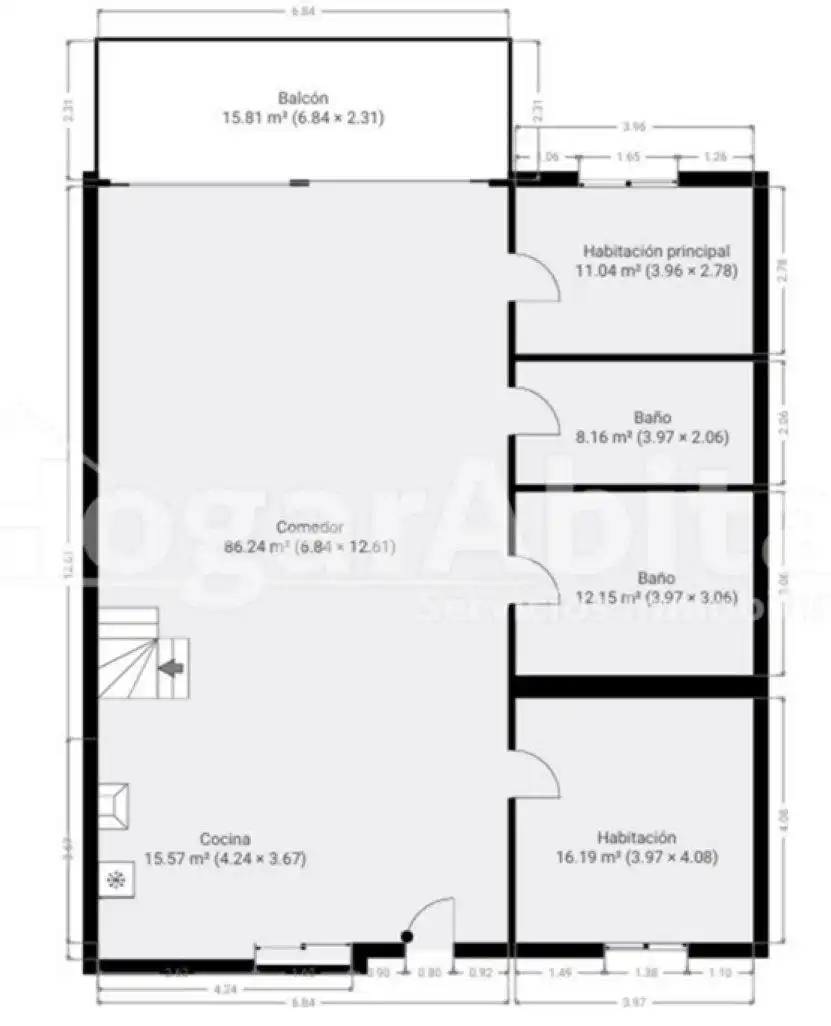 Attic for sale in Santa Pola  with Air Conditioner, Parquet flooring and Terrace