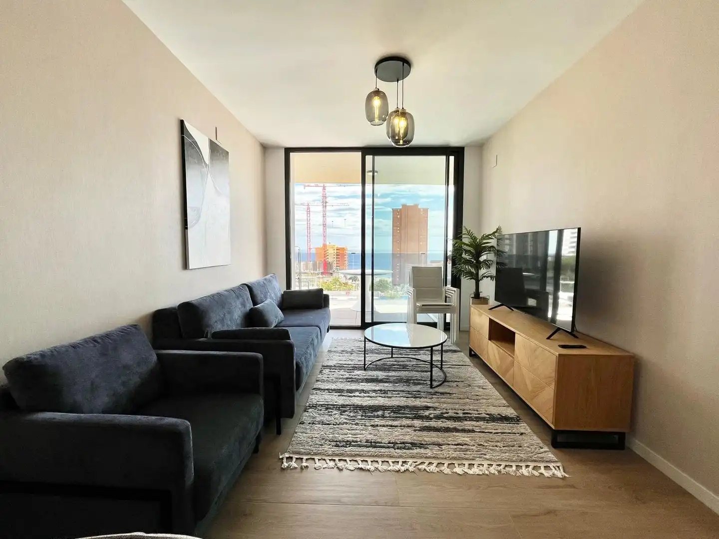 Apartamento con terraza en alquiler en Playa de Poniente