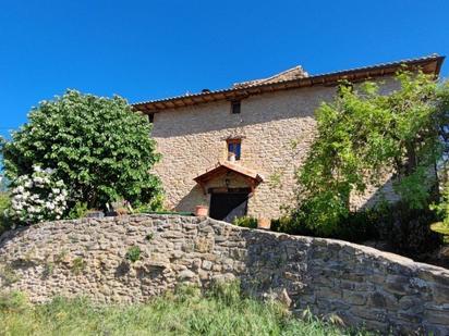 Vista exterior de Casa o xalet en venda en Leoz / Leotz amb Calefacció, Terrassa i Traster