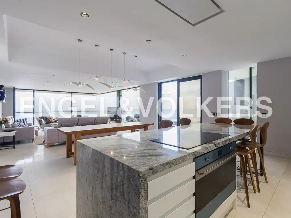 Cocina de Casa o chalet en venta en Cullera con Aire acondicionado, Calefacción y Jardín privado