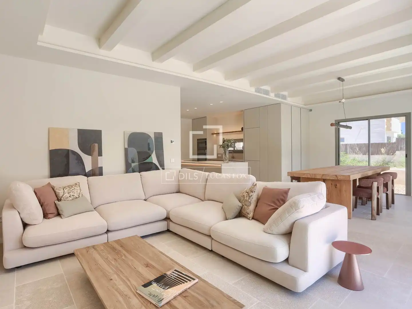 Living room of Houses for sale in Artà  with Air Conditioner, Heating and Private garden