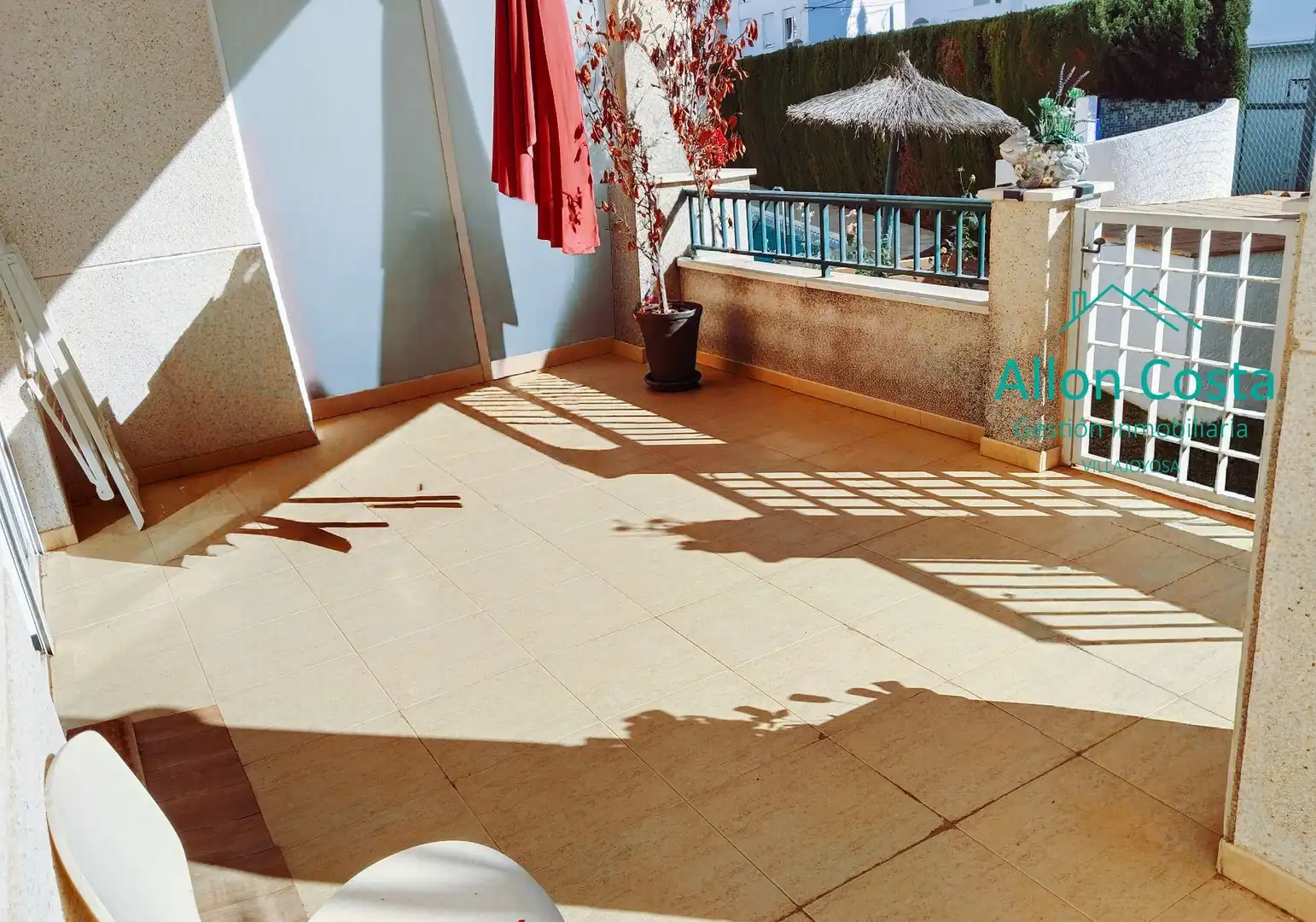 Terrace of Flat for rent in Altea  with Air Conditioner, Terrace and Furnished