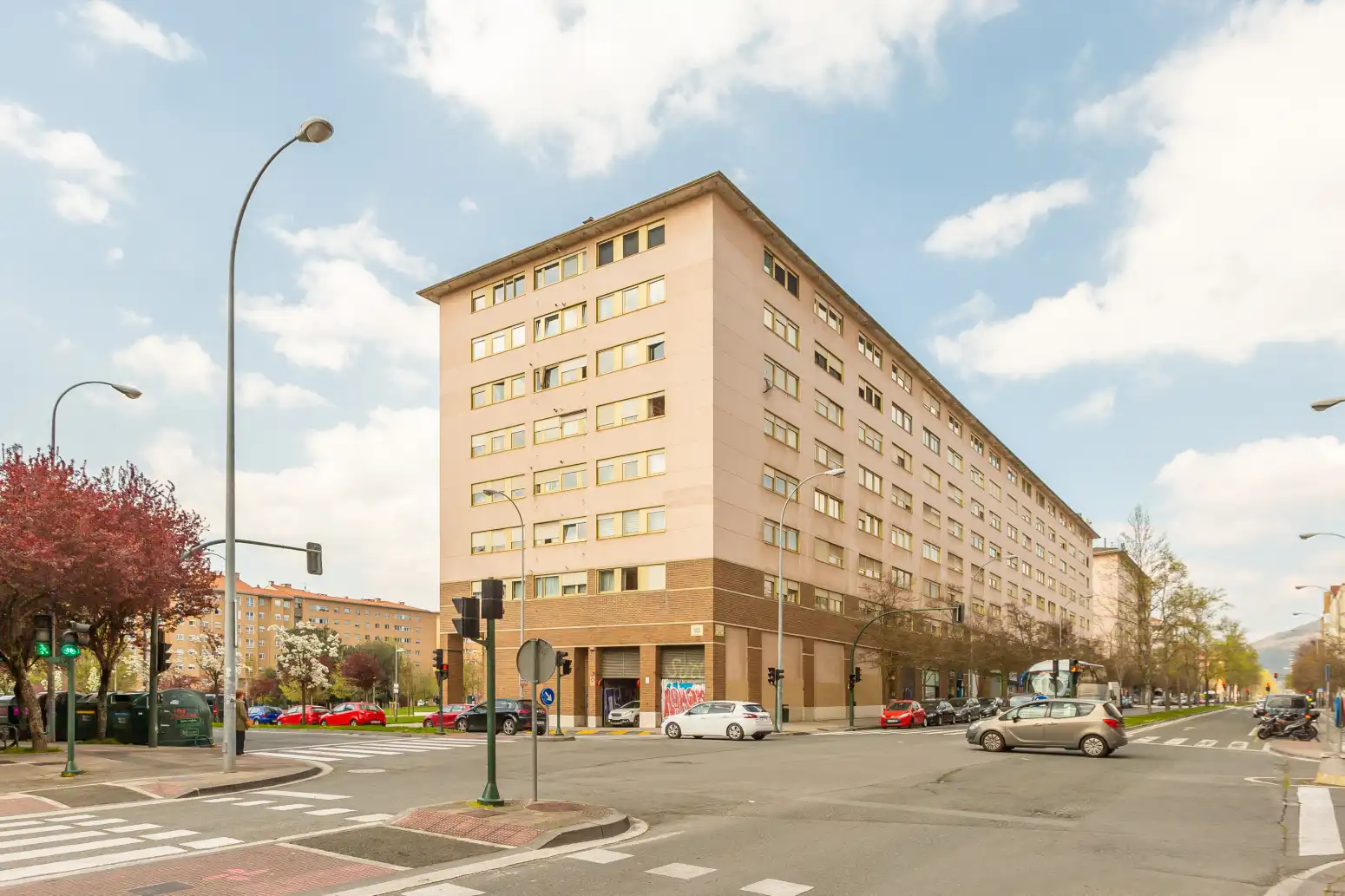 Exterior view of Flat for sale in  Pamplona / Iruña  with Heating and Parquet flooring