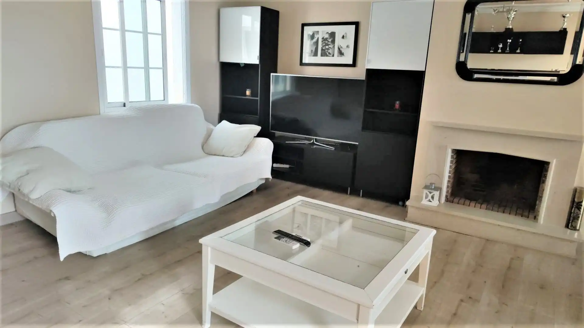 Sala de estar de Casa adosada en venta en Marbella con Terraza y Piscina