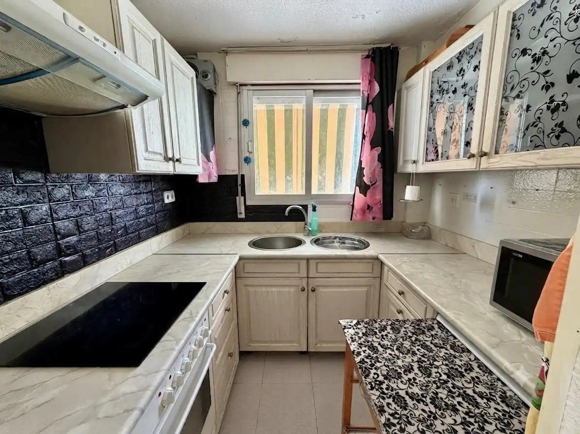 Cocina de Piso en venta en Benidorm con Terraza