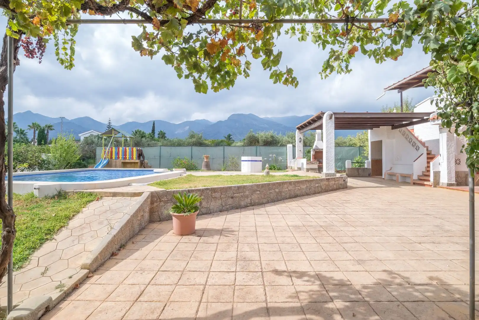 Jardín de Casa o chalet en venta en Alhaurín El Grande con Aire acondicionado, Calefacción y Jardín privado