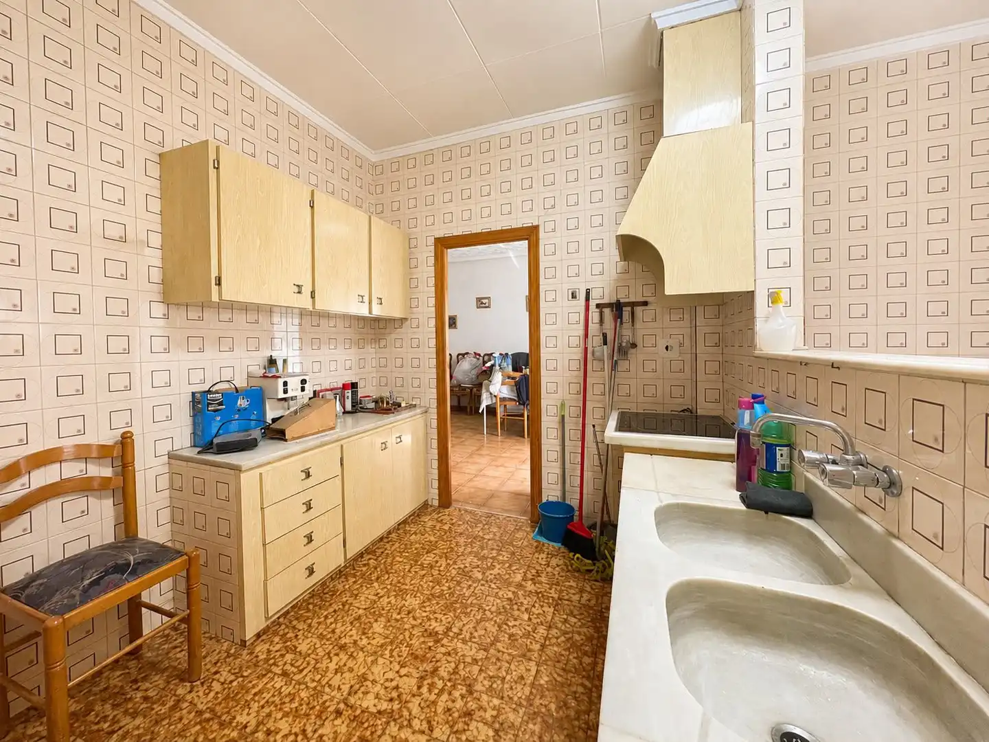 Kitchen of Houses for sale in Sueca  with Heating, Terrace and Storage room