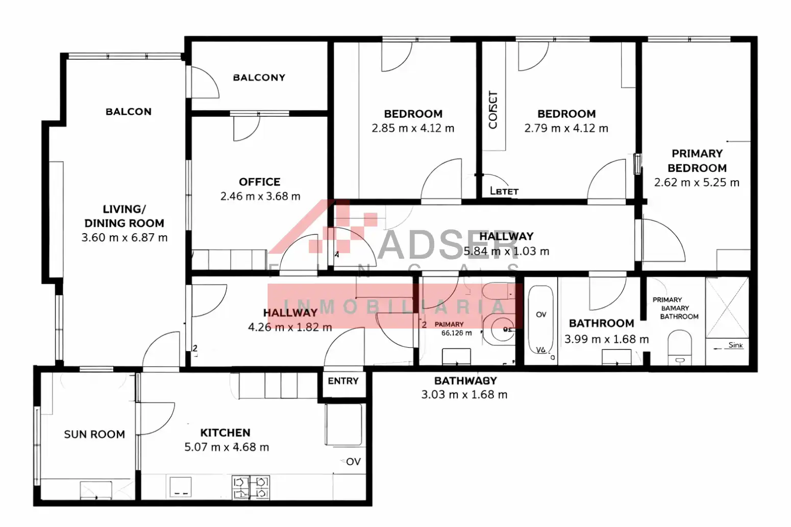 Flat for sale in  Logroño  with Air Conditioner, Heating and Parquet flooring