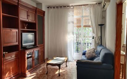 Living room of Flat to rent in  Valencia Capital  with Air Conditioner, Heating and Terrace