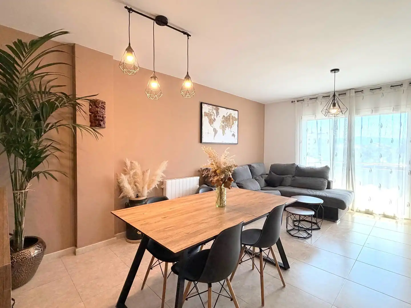 Sala de estar de Piso en venta en Òdena con Aire acondicionado, Calefacción y Terraza