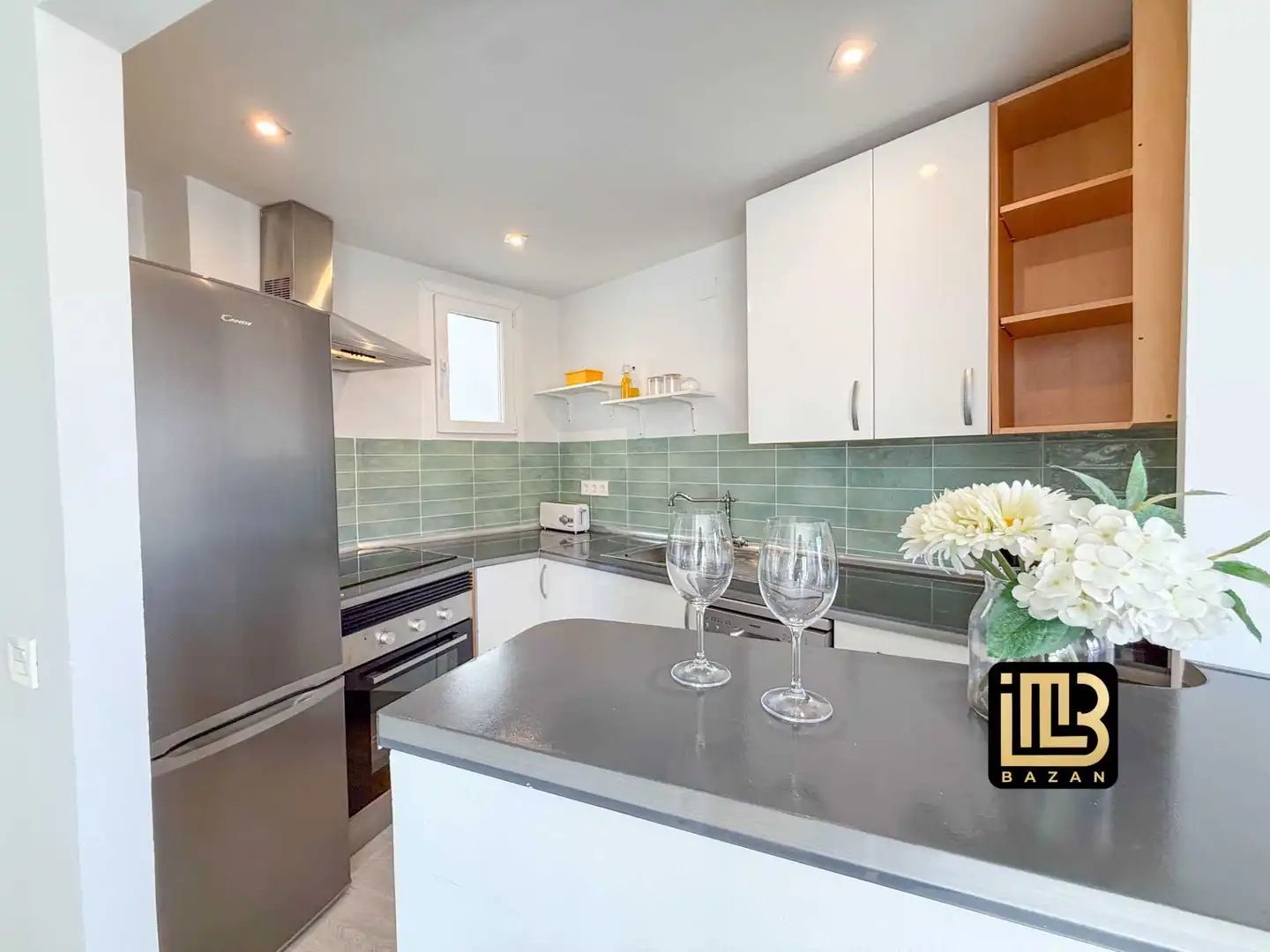 Cocina de Piso de alquiler en Antequera con Aire acondicionado, Calefacción y Parquet