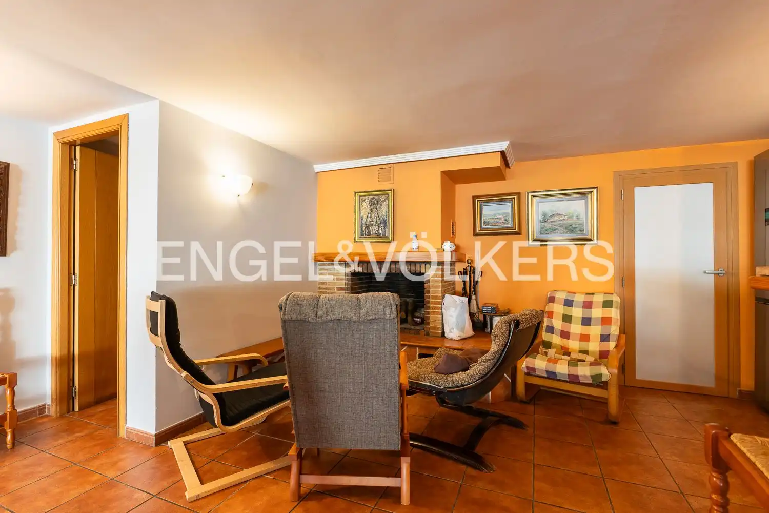Living room of Houses for sale in Carcaixent  with Air Conditioner, Heating and Private garden
