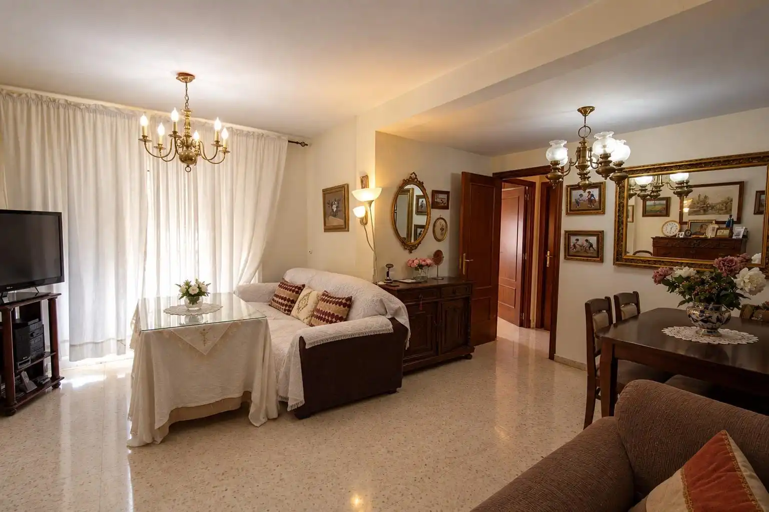 Sala d'estar de Pis en venda en Santiago - Coronación