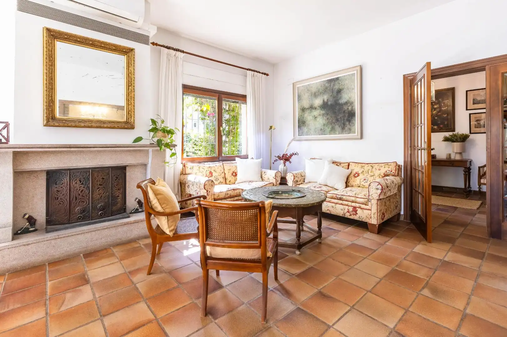 Living room of Houses for sale in Rocafort  with Air Conditioner, Heating and Private garden