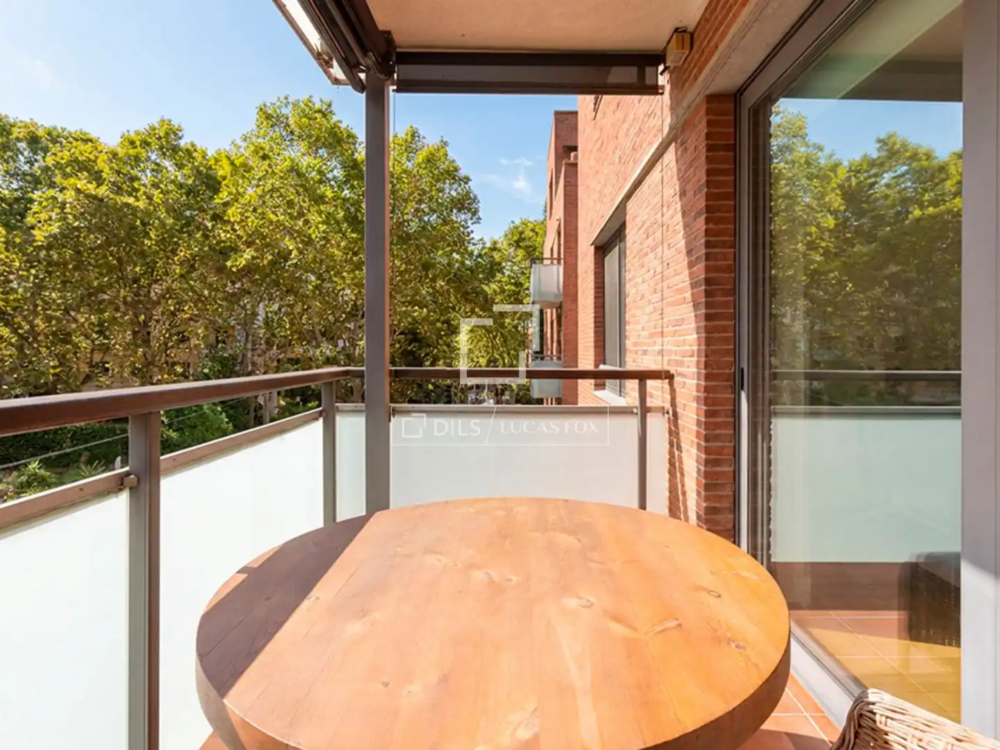 Terraza de Piso de alquiler en Sarrià - Sant Gervasi