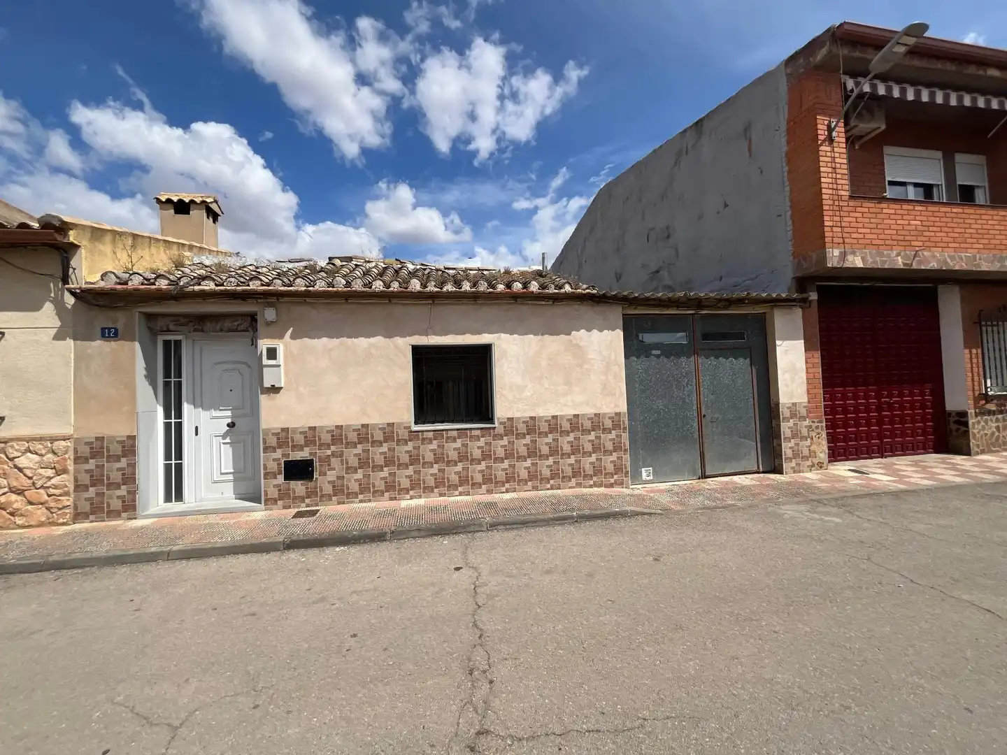 Vista exterior de Casa o xalet en venda en Arenas de San Juan 