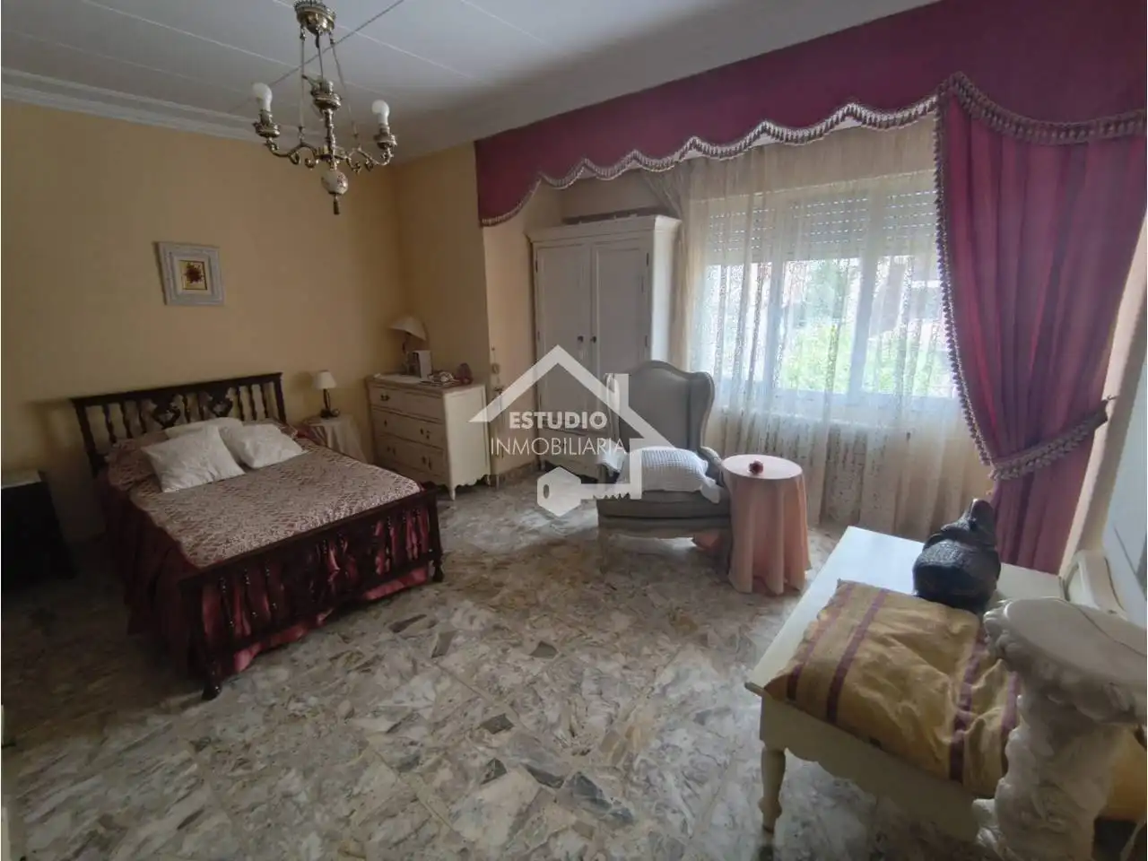 Schlafzimmer von Wohnung zum Verkauf in Navarrete mit Heizung, Terrasse und Abstellraum