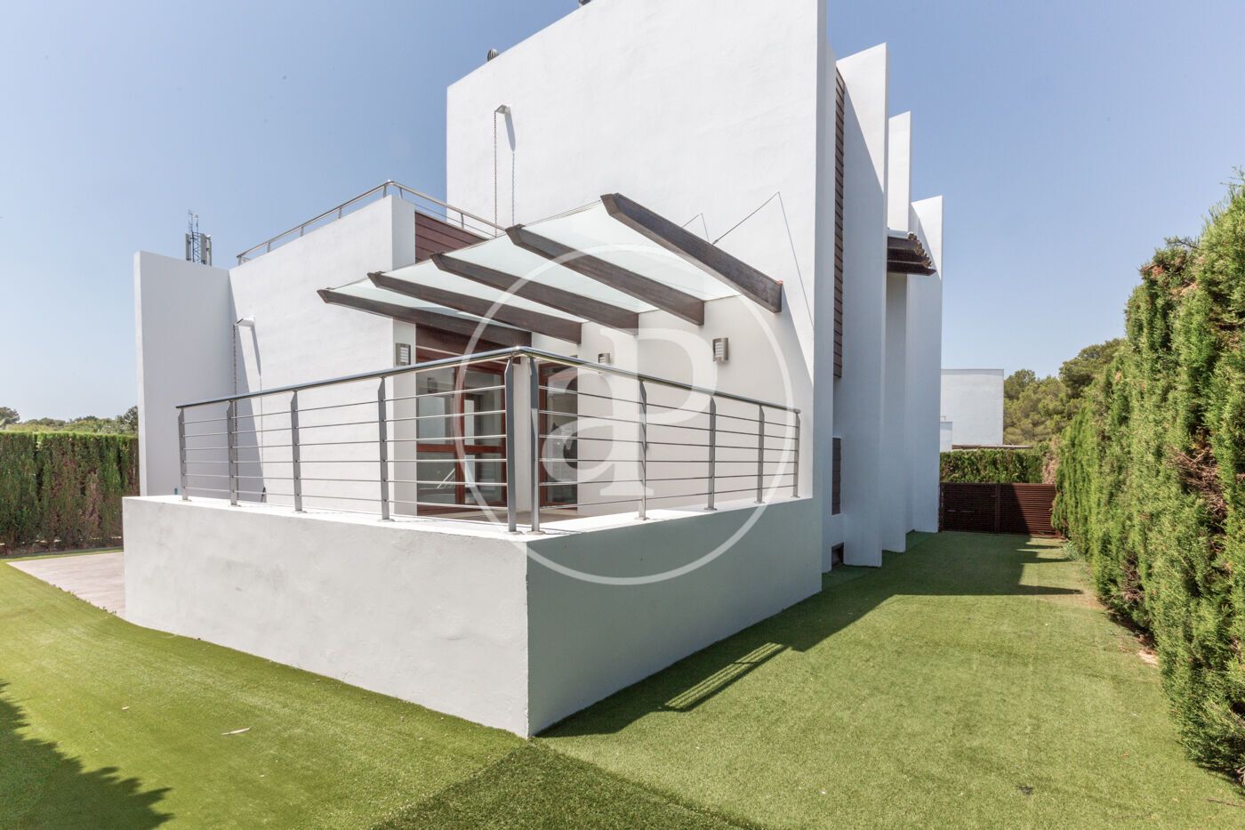 Exterior view of House or chalet to rent in Chiva  with Air Conditioner, Heating and Private garden