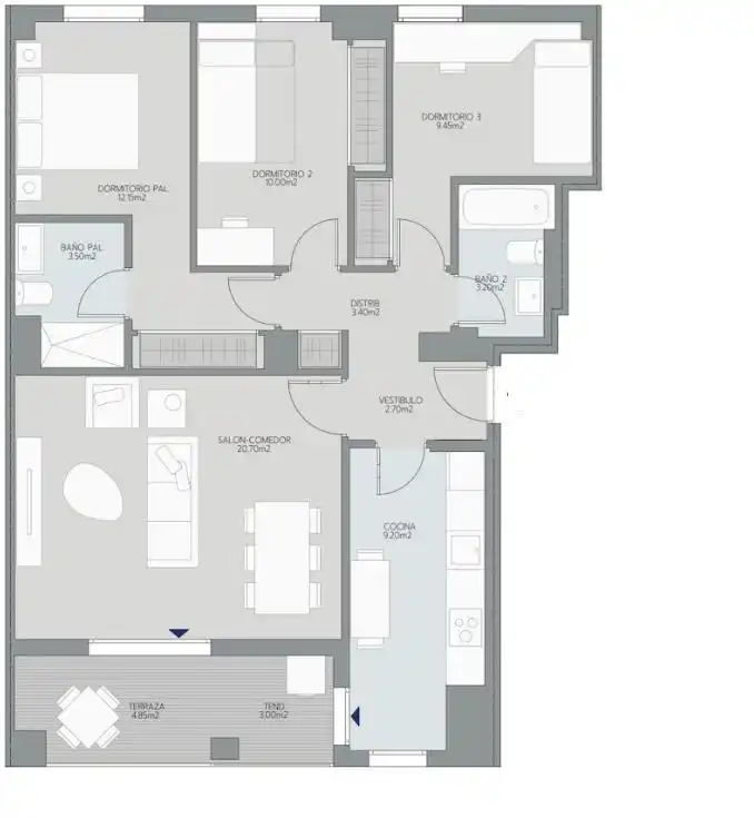 Flat with pool for sale in Calle del Arte Pop, imagen 45