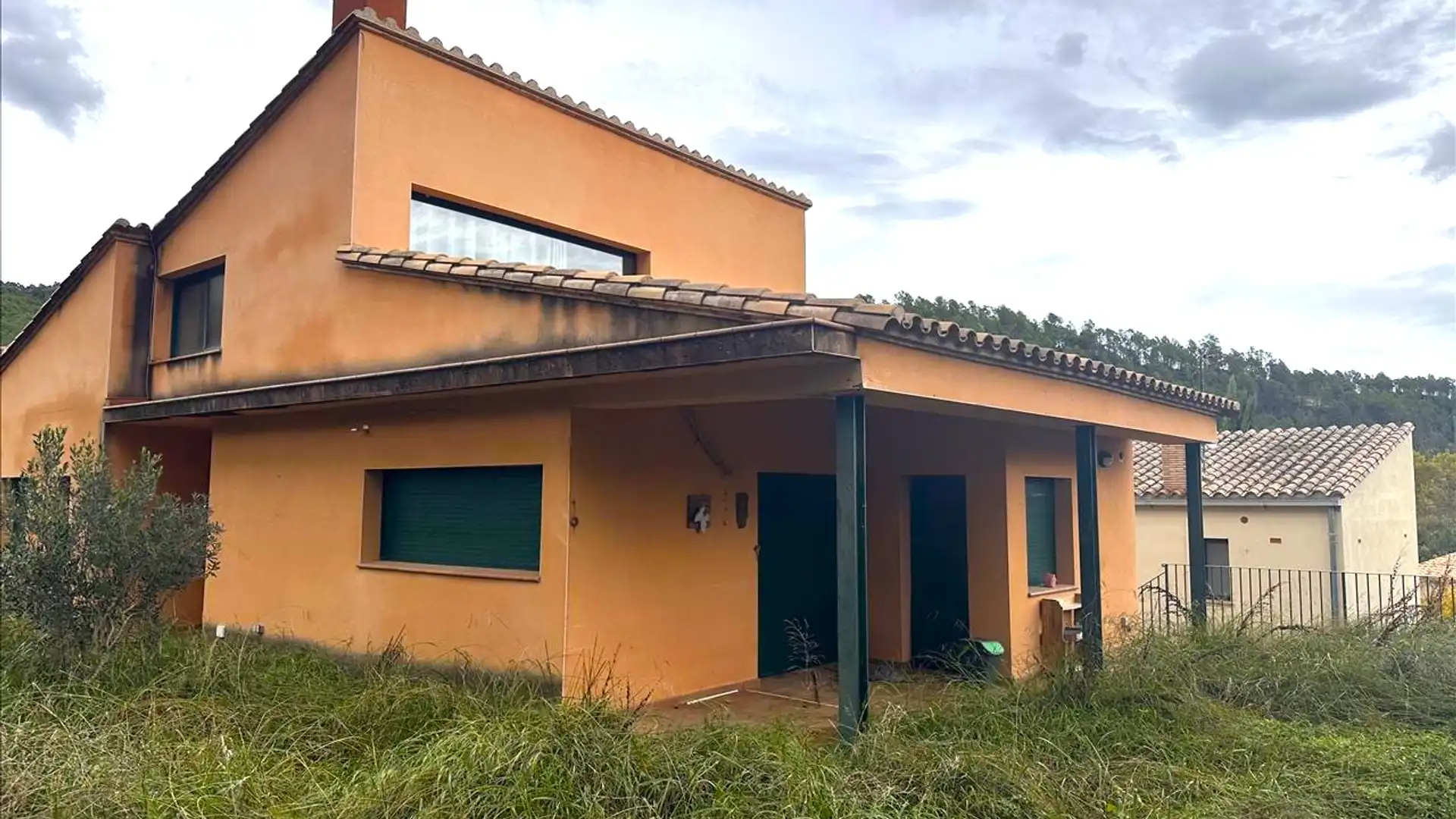 Exterior view of Houses for sale in Sant Llorenç de la Muga  with Private garden and Storage room